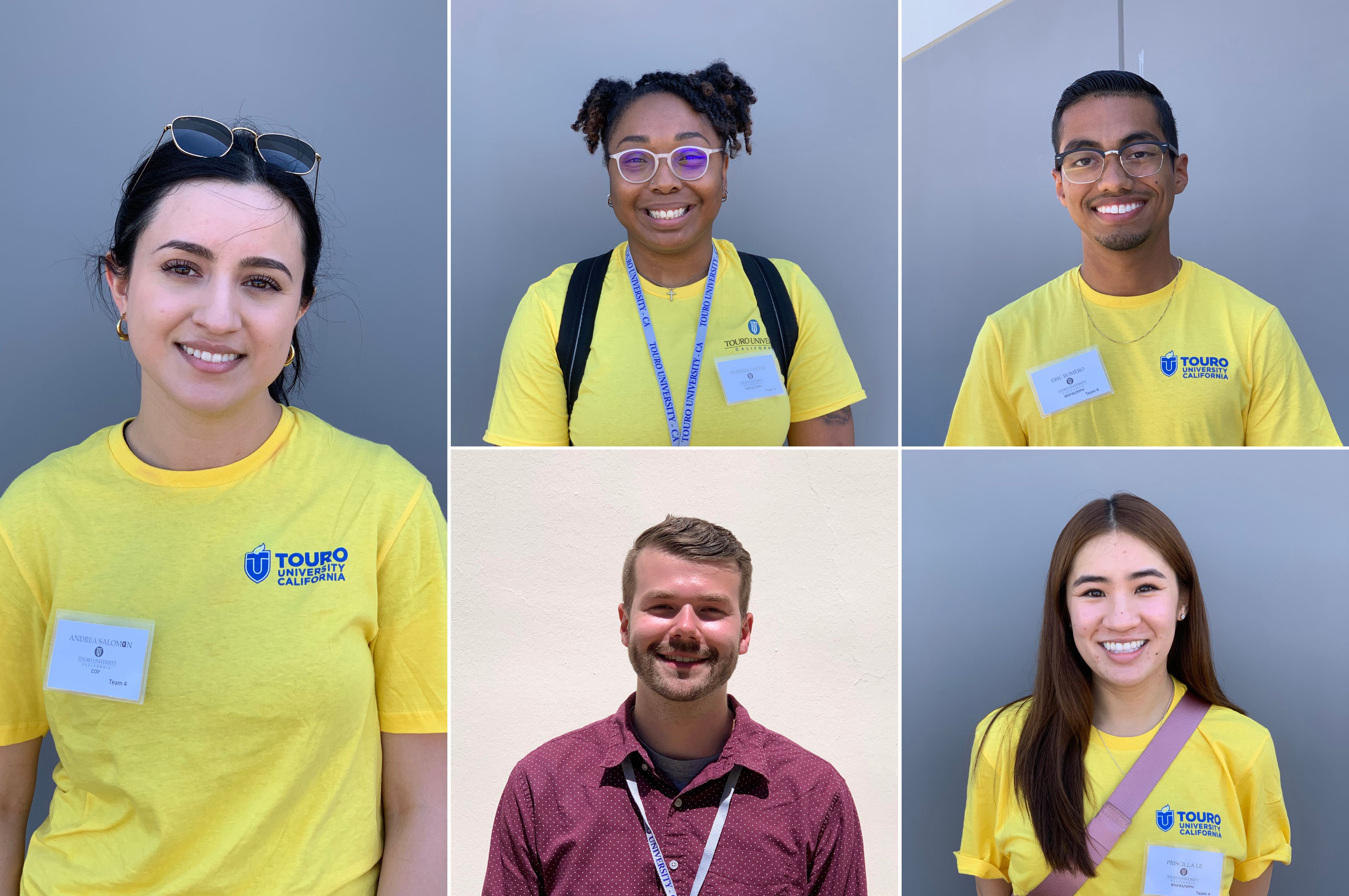 Five first year TUC students for 2023