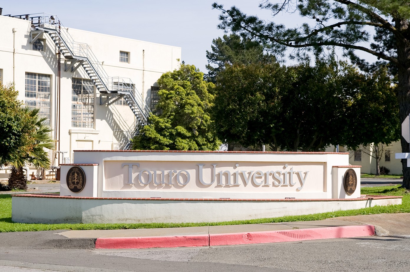 Front entrance of Touro University California