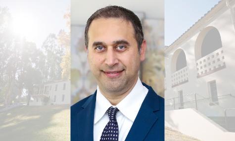 A photo shows Dr. Faisal Qazi of Fullerton, a member of the DO Founding Class of 2001, who was appointed in March 2026 to the Osteopathic Medical Board of California by Gov. Gavin Newsom.