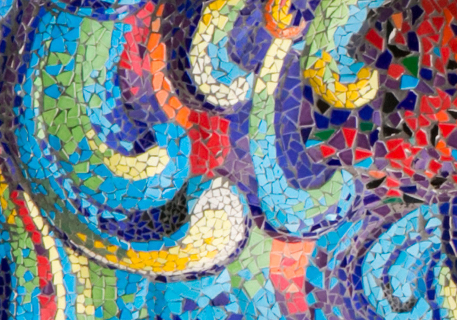 Tiled mosaic pattern