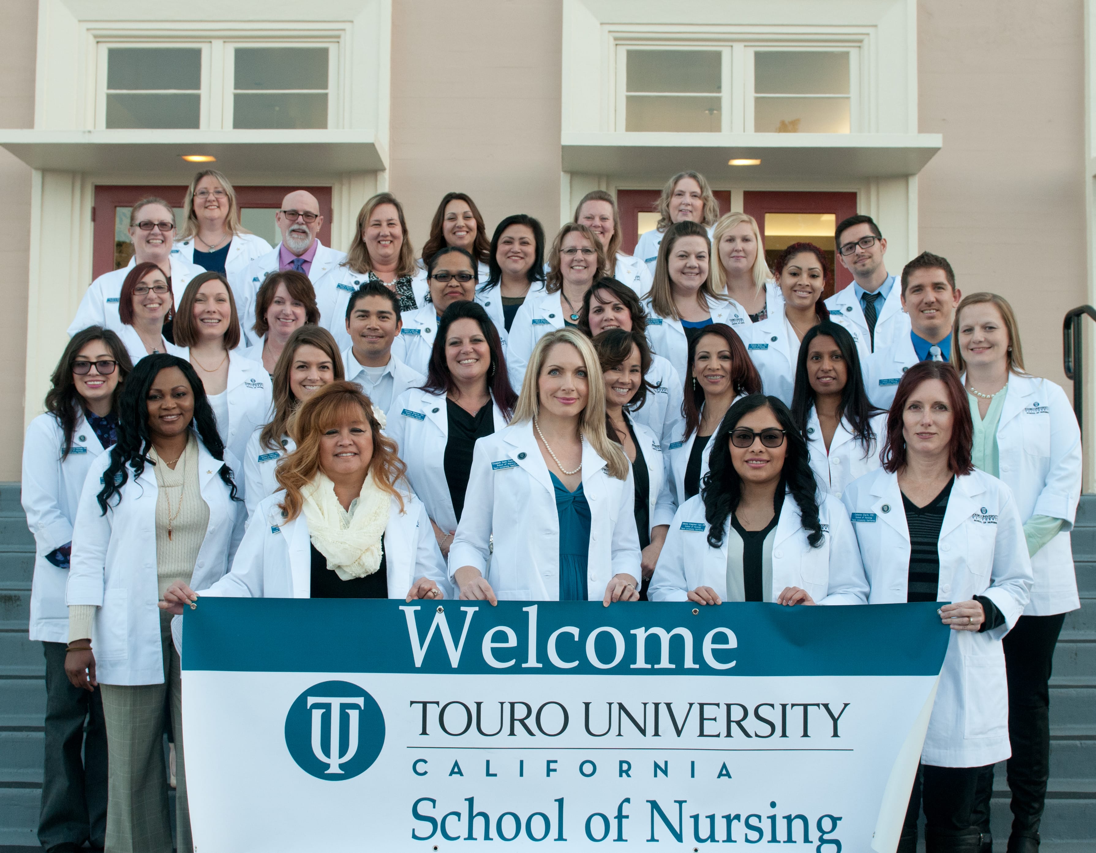 first nursing class white coat ceremony
