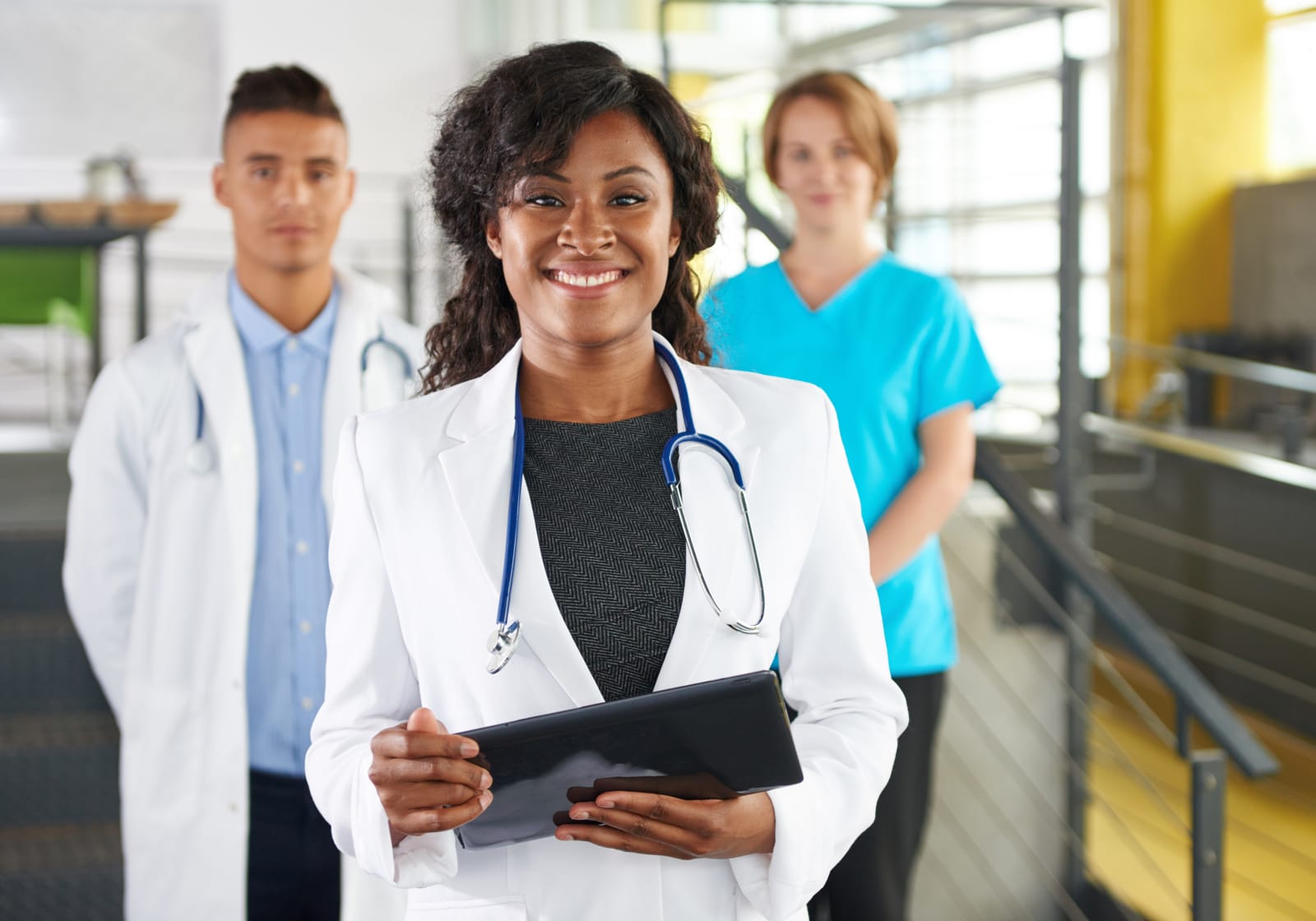 three nurses