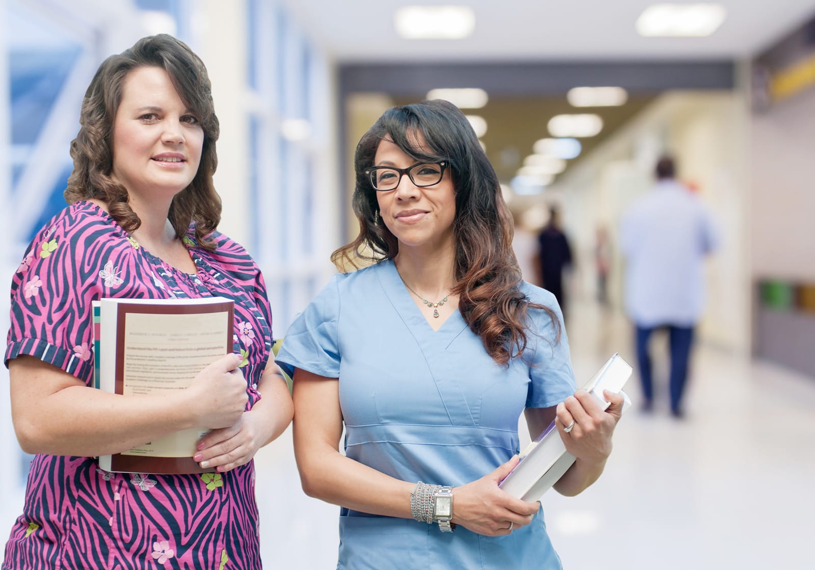 two nurses in hospital