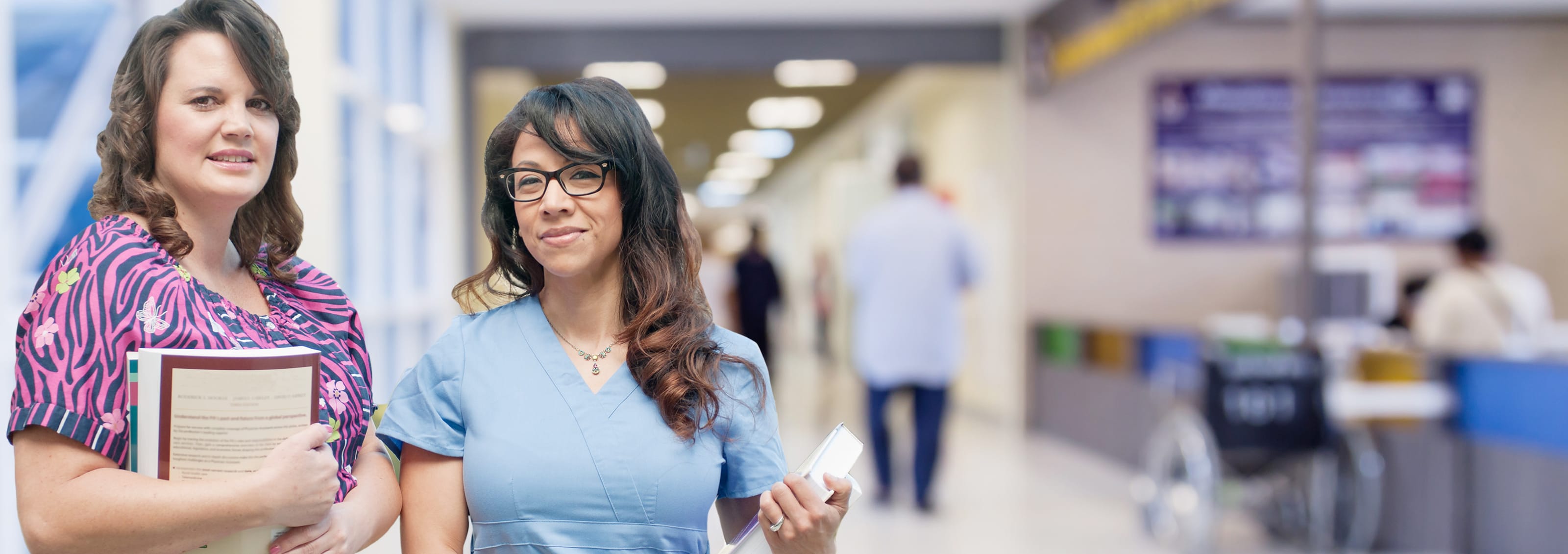 two nurses in hospital