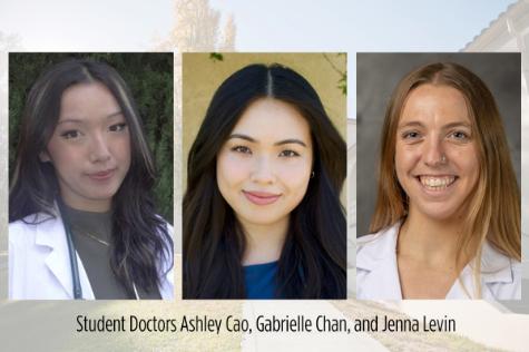 Touro University California Student Doctors Ashley Cao, Gabrielle Chan, and Jenna Levin are Fellows with The Albert Schweitzer Fellowship Program's Class of 2026.