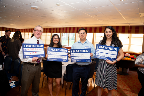 Dr. Walter Hartwig, Director of Enrollment Management and Student Success, and students from the College of Osteopathic Medicine share their 2026 match day residency results.
